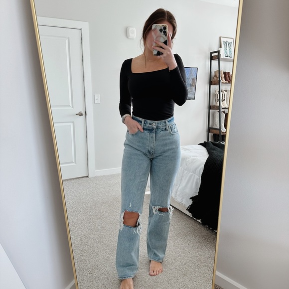 Abercrombie & Fitch Denim - A&F The 90s Straight Ultra High Rise